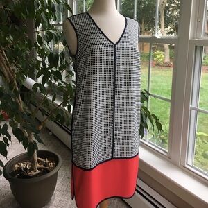 Adrianna Papell Blue Midi Dress